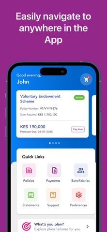 ICEA LION Client App official store screenshot